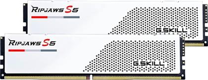 G.Skill Ripjaws S5 32GB DDR5 RAM με 2 Modules (2x16GB) και Ταχύτητα 6000 για Desktop από το e-shop