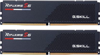 G.Skill Ripjaws S5 64GB DDR5 RAM με 2 Modules (2x32GB) και Ταχύτητα 5600 για Desktop