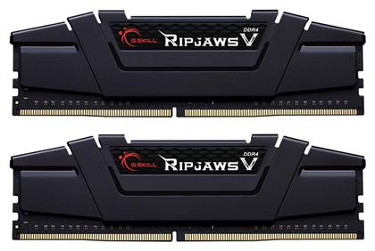 G.Skill Ripjaws V 64GB DDR4 RAM με 2 Modules (2x32GB) και Ταχύτητα 3200 για Desktop