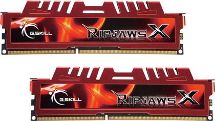 G.Skill RipjawsX 16GB DDR3 RAM με 2 Modules (2x8GB) και Ταχύτητα 1600 για Desktop από το Plus4u