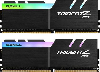 G.Skill Trident Z RGB 32GB DDR4 RAM με 2 Modules (2x16GB) και Συχνότητα 3200MHz για Desktop