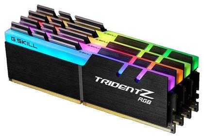 G.Skill Trident Z RGB 32GB DDR4 RAM με 4 Modules (4x8GB) και Ταχύτητα 3200 για Desktop