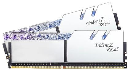 G.Skill Trident Z Royal 16GB DDR4 RAM με 2 Modules (2x8GB) και Ταχύτητα 3200 για Desktop από το e-shop