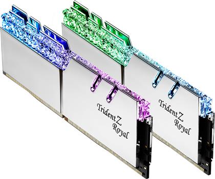 G.Skill Trident Z Royal 32GB DDR4 RAM με 2 Modules (2x16GB) και Ταχύτητα 3600 για Desktop