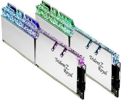 G.Skill Trident Z Royal 32GB DDR4 RAM με 2 Modules (2x16GB) και Ταχύτητα 4000 για Desktop