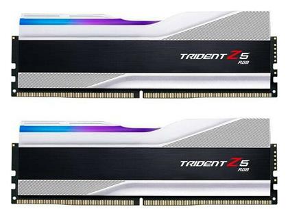 G.Skill Trident Z5 RGB 32GB DDR5 RAM με 2 Modules (2x16GB) και Ταχύτητα 6000 για Desktop