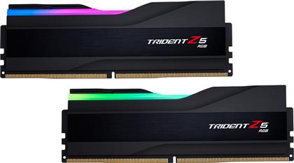 G.Skill Trident Z5 RGB 32GB DDR5 RAM με 2 Modules (2x16GB) και Ταχύτητα 6600 για Desktop
