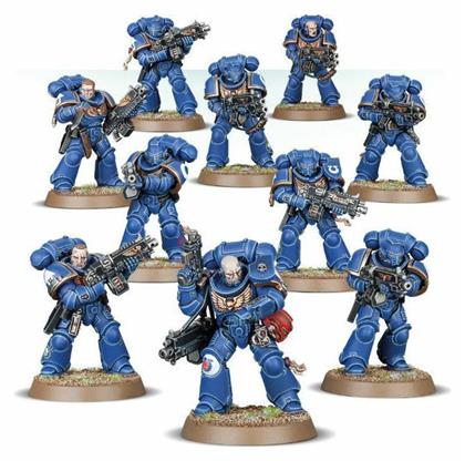 Games Workshop Warhammer Space Marines: Primaris Intercessors Unpainted Figures