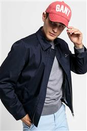 Gant ανδρικό jacket μονόχρωμο με κεντημένο logo ''Tech Prep™ Windcheater'' - 7006049 - Μπλε Σκούρο από το Notos