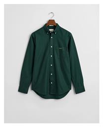 Gant Ανδρικό Πουκάμισο Καρό Tartan Green