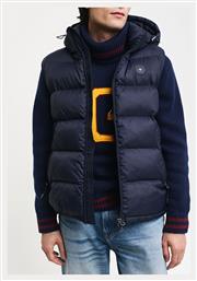 Gant Μπουφάν Puffer Navy Μπλε από το Silenzio