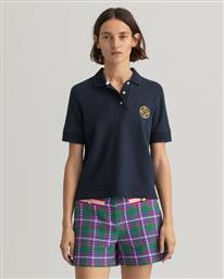 Gant Γυναικεία Polo Μπλούζα Diamont Blue από το Z-mall