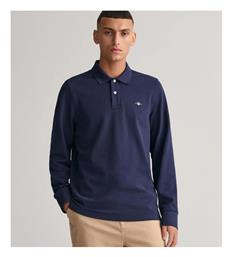 Gant Shield Polo Μπλούζα Μπλε από το Spartoo