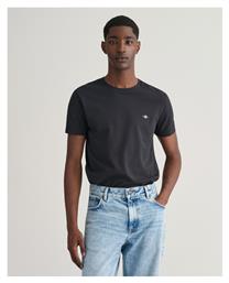 Gant T-shirt Μαύρο