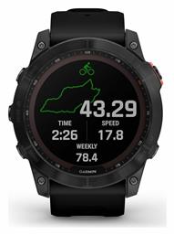 Garmin Fenix 7X Solar 51mm Slate Grey with Black Band από το e-shop