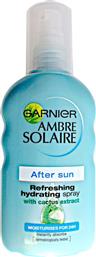 Garnier Ambre Solaire Cactus Extract After Sun Γαλάκτωμα για το Σώμα Spray 200ml