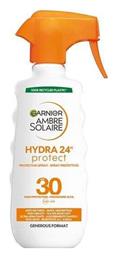 Garnier Ambre Solaire Hydra 24h Αδιάβροχη Αντηλιακή Κρέμα Προσώπου και Σώματος SPF30 σε Spray 270ml από το Pharm24