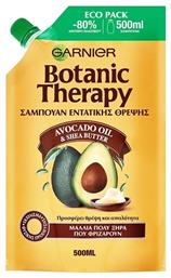 Garnier Botanic Therapy Avocado Oil & Shea Butter Eco Pack Refill Σαμπουάν Ενυδάτωσης για Φριζαρισμένα Μαλλιά 500ml από το Pharm24