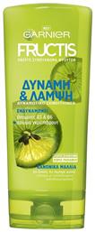 Garnier Fructis Strength & Shine Conditioner Αναδόμησης/θρέψης για Όλους τους Τύπους Μαλλιών 250ml