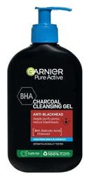 Garnier Pure Active Charcoal Gel Καθαρισμού Προσώπου 250ml