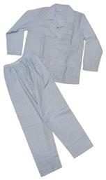 Gazzaz by Vienetta Καλοκαιρινή Καρό Ανδρική Πιτζάμα Γκρι