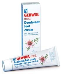 Gehwol Med Foot Cream Αποσμητικό 24h σε Κρέμα για Μύκητες Ποδιών 125ml από το Pharm24