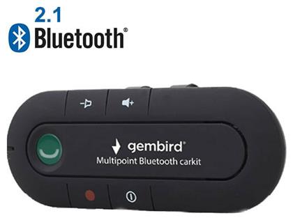 Gembird Bluetooth Αυτοκινήτου για το Αλεξήλιο (Multipoint / με USB θύρα Φόρτισης) από το Public