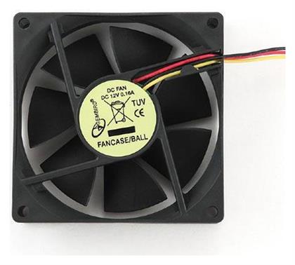 Gembird FANCASE/BALL Case Fan 80mm με Σύνδεση 3-Pin από το e-shop