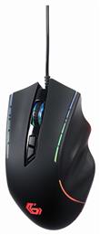 Gembird MUSG-RAGNAR-RX300 RGB Gaming Ποντίκι 12000 DPI Μαύρο