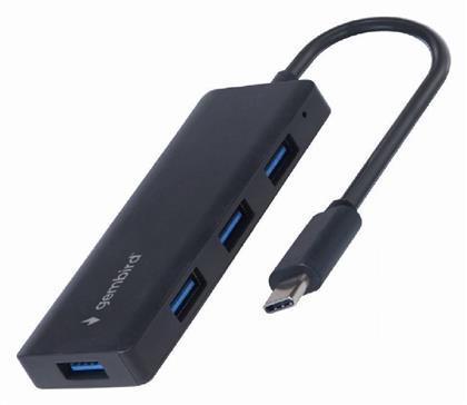 Gembird USB 3.0 Hub 4 Θυρών με σύνδεση USB-C