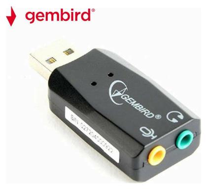 Gembird Virtus Plus Εξωτερική USB Κάρτα Ήχου 2.0