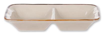 General Trade Κεραμική Ορντεβιέρα 2 Θέσεων Μπεζ Π24xΜ12xΥ3.5cm