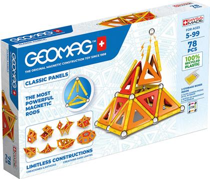 Geomag Μαγνητικό Παιχνίδι Classic Panels 78pcs για 5+ Ετών από το Moustakas Toys