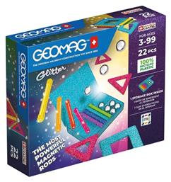 Geomag Μαγνητικό Παιχνίδι Κατασκευών Glitter για Παιδιά 3+ Ετών