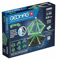 Geomag Μαγνητικό Παιχνίδι Κατασκευών Glow για Παιδιά 3+ Ετών