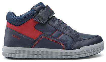 Geox Arzach Boy High Ανατομικά Navy Μπλε