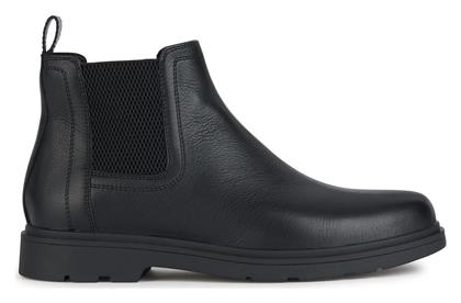 Geox Black Spherica Μαύρα Ανδρικά Chelsea Μποτάκια από το CasualShoes