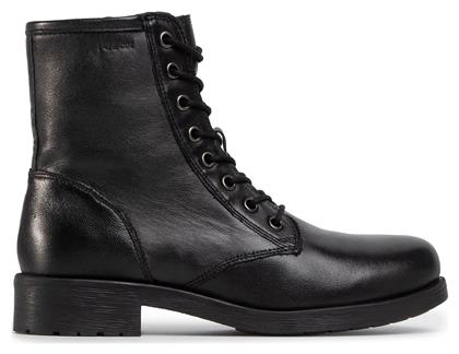 Geox D Rawelle A Αρβυλάκια Μαύρα