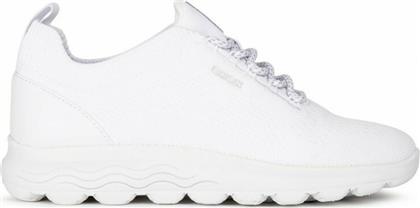 Geox D Spherica A Γυναικεία Ανατομικά Sneakers Λευκά από το Modivo