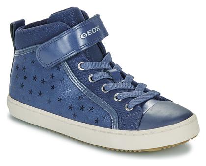 Geox Παιδικά Sneakers High J Kalispera Ανατομικά Μπλε από το Epapoutsia