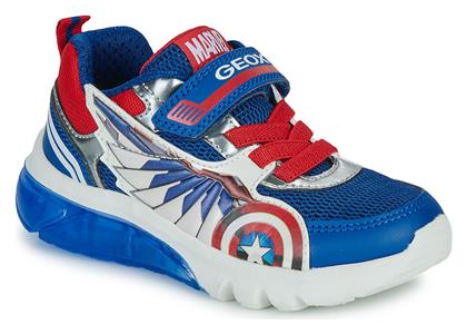 Geox Παιδικά Sneakers J Ανατομικά Μπλε από το Dpam