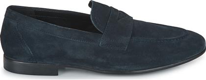 Geox Suede Ανδρικά Loafers σε Μπλε Χρώμα