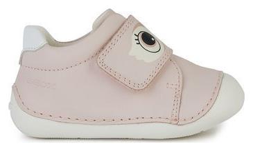 Geox Βρεφικά Sneakers Αγκαλιάς Ροζ Owl