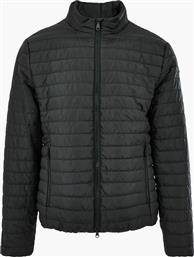 Geox Wilmer Ανδρικό Μπουφάν Puffer για Χειμώνα Μαύρο