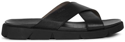 Geox Xand Ανδρικά Σανδάλια σε Μαύρο Χρώμα