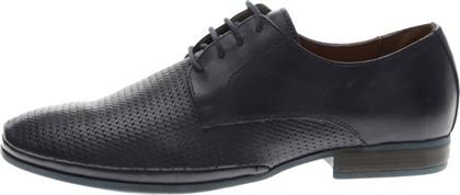 GIACOMO CARLO - Ανδρικά δετά παπούτσια GIACOMO CARLO μπλε από το Factory Outlet