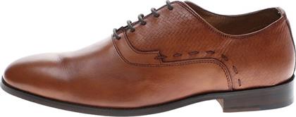 GIACOMO CARLO - Ανδρικά δετά παπούτσια GIACOMO CARLO καφέ από το Factory Outlet