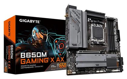 Gigabyte B650M Gaming X AX rev. 1.x Wi-Fi Motherboard Micro ATX με AMD AM5 Socket