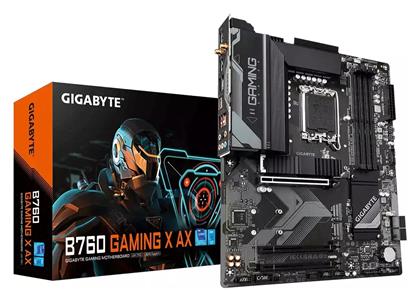 Gigabyte B760 Gaming X AX rev. 1.0 Wi-Fi Motherboard ATX με Intel 1700 Socket από το e-shop