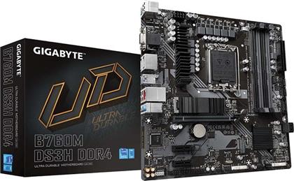 Gigabyte B760M DS3H DDR4 rev. 1.0 Motherboard Micro ATX με Intel 1700 Socket